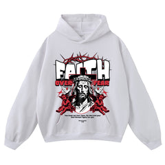 Streetwear-Style Print Hoodies