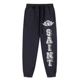 Distressed Printed Pant