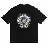 CH Patterned Cotton T-shirt