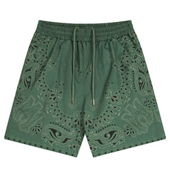 Pattern Print Shorts