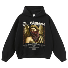 Streetwear-Style Print Hoodies