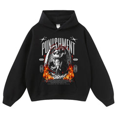 Streetwear-Style Print Hoodies