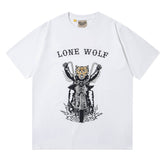 Wolf Motorcycle Pattern T-shirt #G529