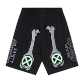 Bone Pattern Shorts #SM85