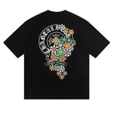 CH Patterned Cotton T-shirt