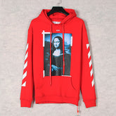 Mona Lisa Frame Pattern Hoodies