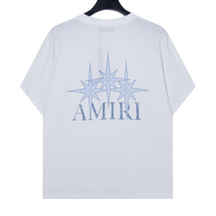 Five-pointed Star Letter T-Shirt