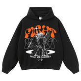 Streetwear-Style Print Hoodies