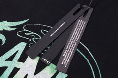 Seaweed Letter Pattern T-shirt