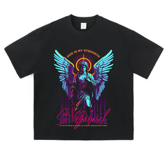 Streetwear-Style Print Tee