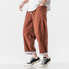 Pokku Pants Red Brown