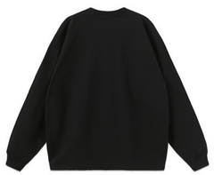 Angel Wing Print Crewneck Sweatshirts