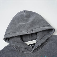 Letter Skull Pattern Hoodies #G6610
