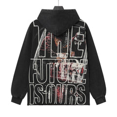 Letter Pattern Hoodies #G6805