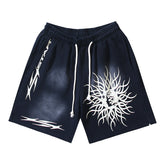 Flame Yang Sweat Shorts