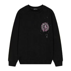 Letter Cross Pattern Sweatshirt #D23