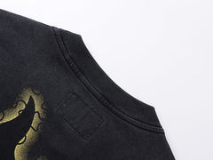 Skeletons Pattern Printed T-Shirts #1039