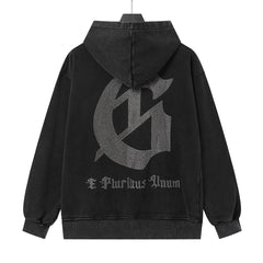 Letter Pattern Hoodies #G6902