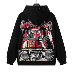 Letter Pattern Hoodies #G6903