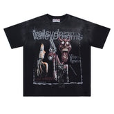 Devil Pattern T-shirt #V2919