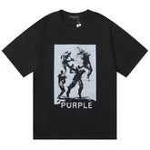 Logo Pattern Print T-Shirt