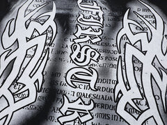 Tribal Wings Heavy Washed Tee