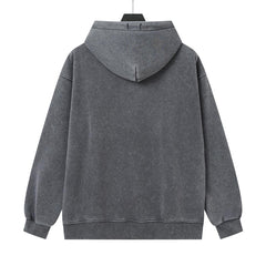 Letter Skull Pattern Hoodies #G6610