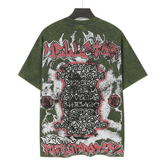 Grills Teeth Portrait Punk Tee
