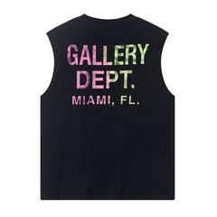 Splatter Paint Printed Vest