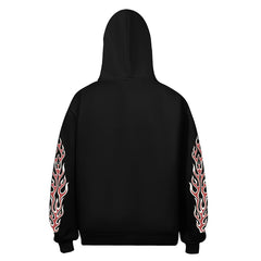 Motorsport Flame Hoodies
