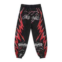 Liberty Letters Pattern Sweatpant #6901-2