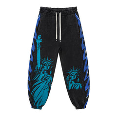 Liberty Letters Pattern Sweatpant #6901-2