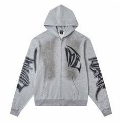 Grey ‘Faded’ Hoodie