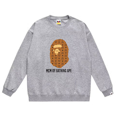 MCM Ape Head Print Sweatshirt