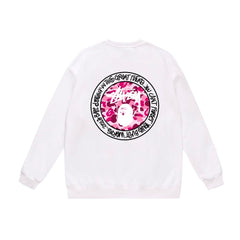 Stussy Letter Print Crew Neck Sweatshirt