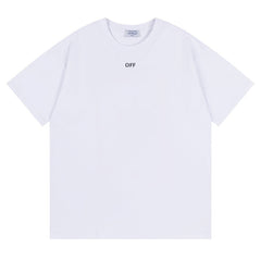 Logo Pattern Print T-Shirts