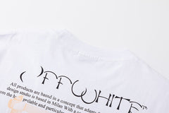 Logo Pattern Print T-Shirts