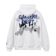 Graffiti Patterned Letter Hoodie #G2602