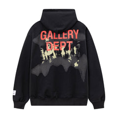 Graffiti Patterned Letter Hoodie #G2602