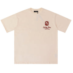 Letter Pattern T-shirt