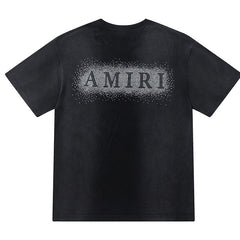 Alphabet star embellished glitter print T-shirts