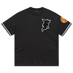 T-Shirt  Black Loose Fit