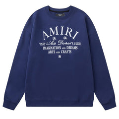 Arts District Cropped Crew Sweatshirts Oversized