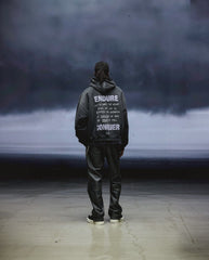 Graphic-Printed Hoodie