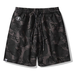 Ape Head Pattern Printed Short
