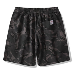 Ape Head Pattern Printed Short