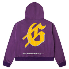 Chrome Liberty Zip Hoodies