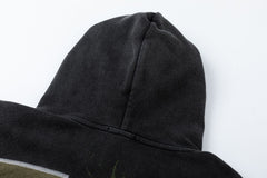 Arrow-Print Hoodie