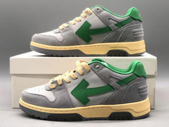 Out Of Office Low Tops Light Grey Green