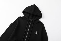 Logo-Detail Zip-up Hoodie